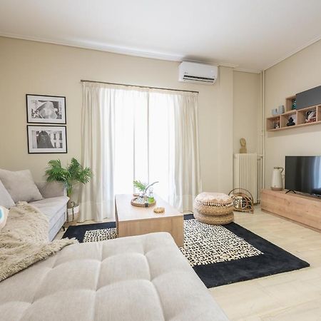 Υπέροχο Διαμέρισμα Στο Ίλιον Σύνορα Με Πετρούπολη Athena Bagian luar foto